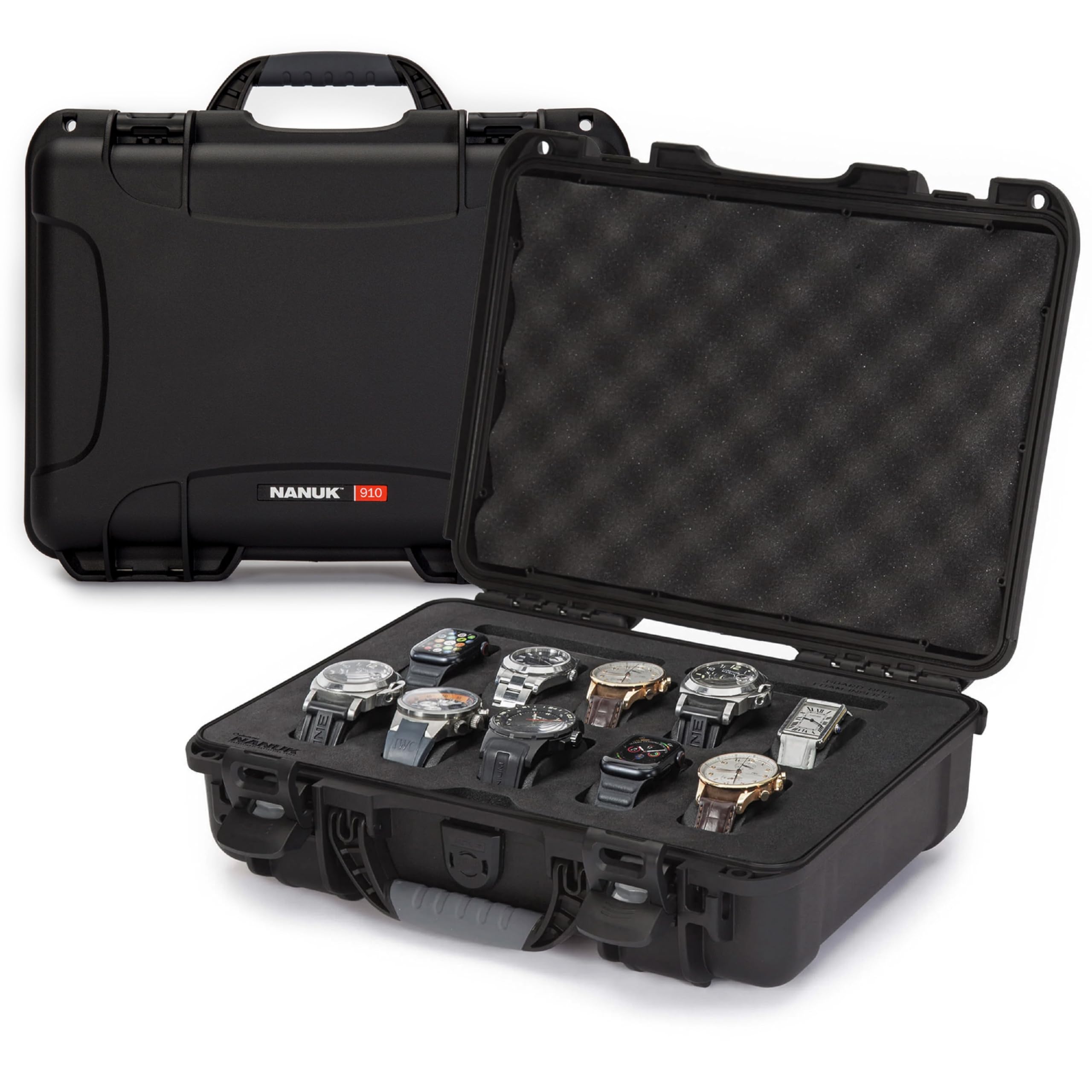 Amazon.com: NANUK 910 Waterproof Watch Travel Case - 10 Slot Watch
